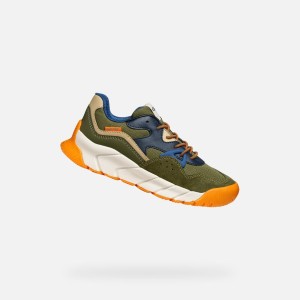 Buty GEOX J FLEXYPER PRO BOY Zielony