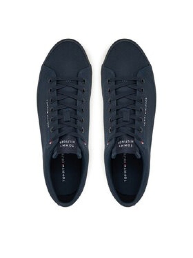 Tommy Hilfiger Tenisówki Hi Vulc Low Core Canvas FM0FM05396 Granatowy