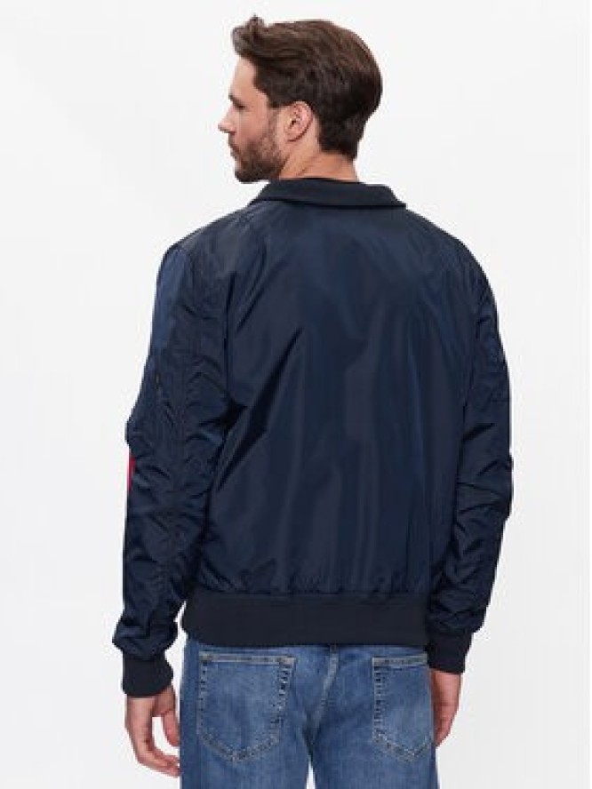 Alpha Industries Kurtka bomber MA-1 196108 Granatowy Regular Fit