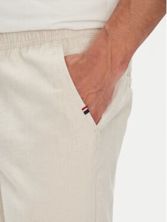 U.S. Polo Assn. Szorty materiałowe MUP4050 Beżowy Slim Fit