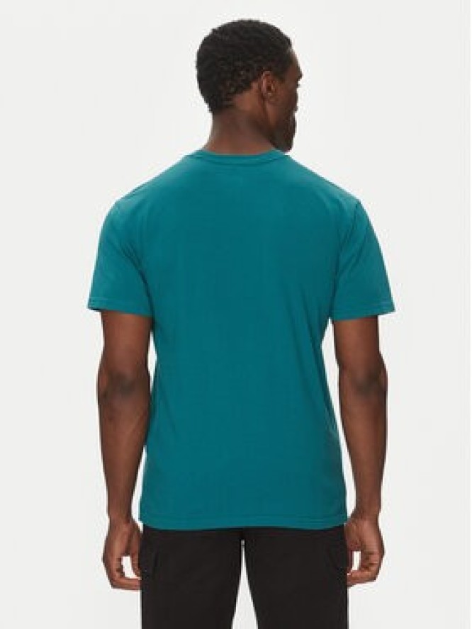 Quiksilver T-Shirt EQYZT08035 Zielony Regular Fit