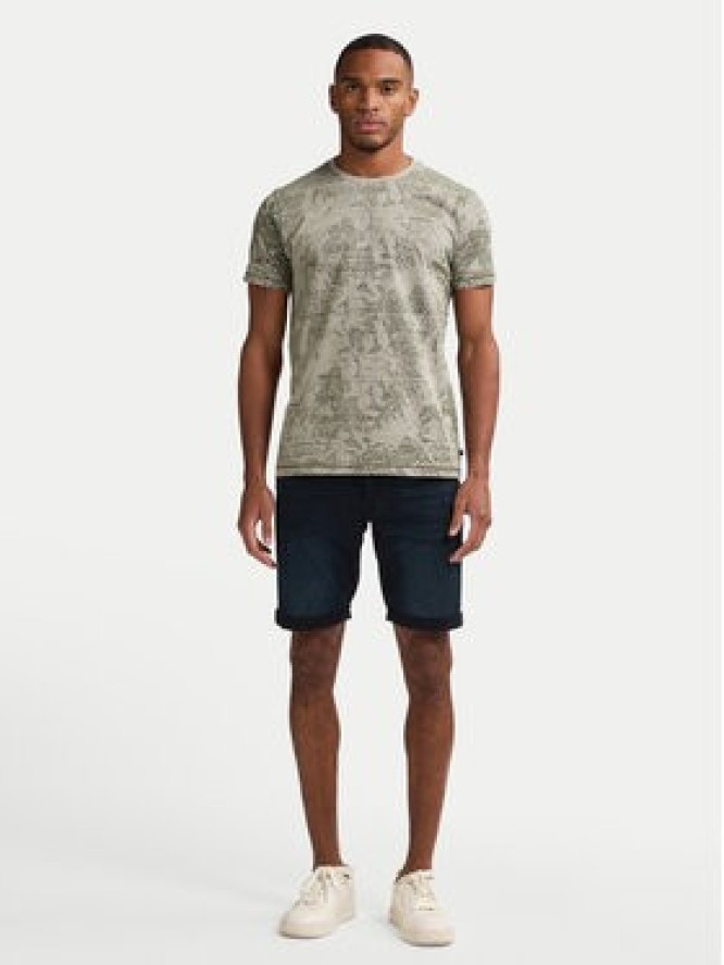 Petrol Industries Szorty jeansowe M-1050-SHO002 Granatowy Regular Fit