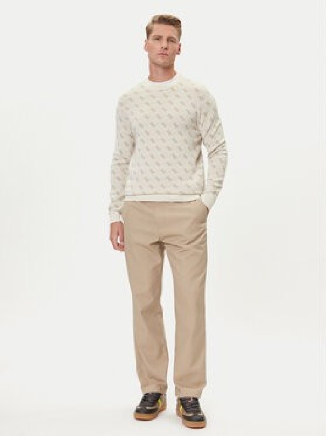 Guess Sweter M5YR10 Z3OE2 Écru Regular Fit