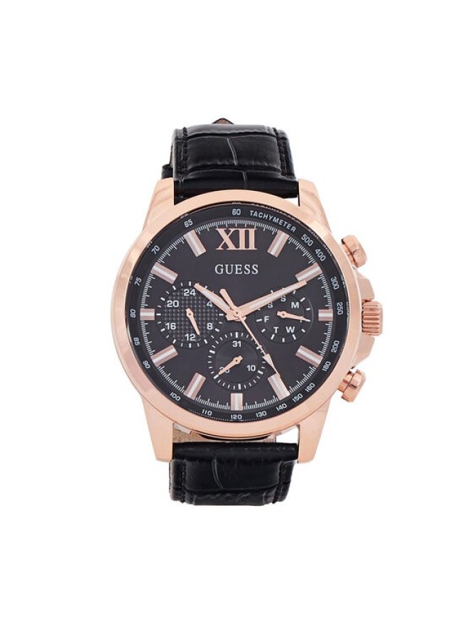Guess Zegarek Walker GW0901G5 Czarny