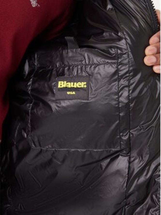 Blauer Kurtka puchowa Impermeabile 25WBLUK03068 Czarny Regular Fit