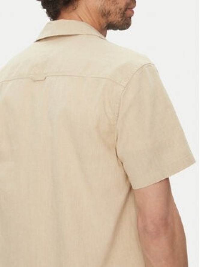 Tommy Jeans Koszula DM0DM20895 Beżowy Regular Fit