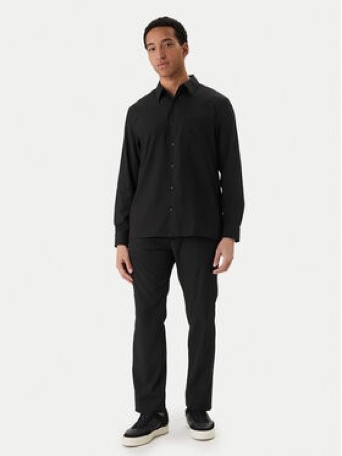 Calvin Klein Koszula LV04LF108G Czarny Classic Fit