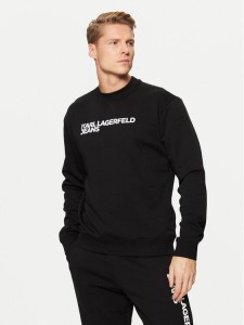 Karl Lagerfeld Jeans Bluza A1M20001 Czarny Regular Fit