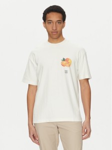 HUGO T-Shirt Dartiee 50537576 Écru Oversize