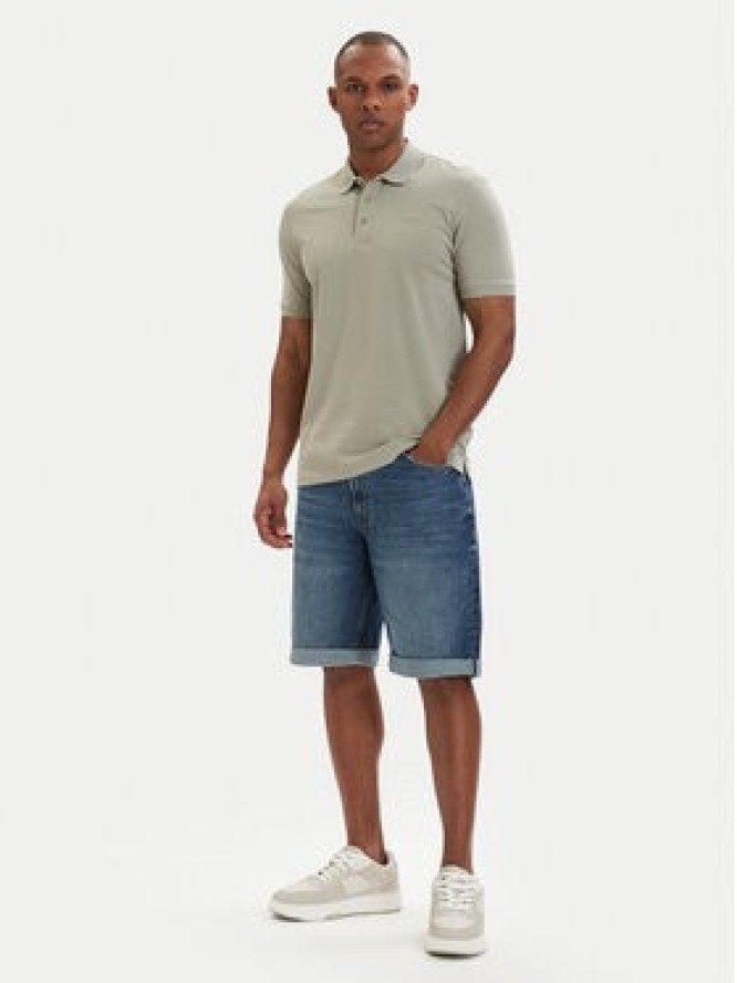 HUGO Szorty jeansowe 50560386 Niebieski Tapered Fit