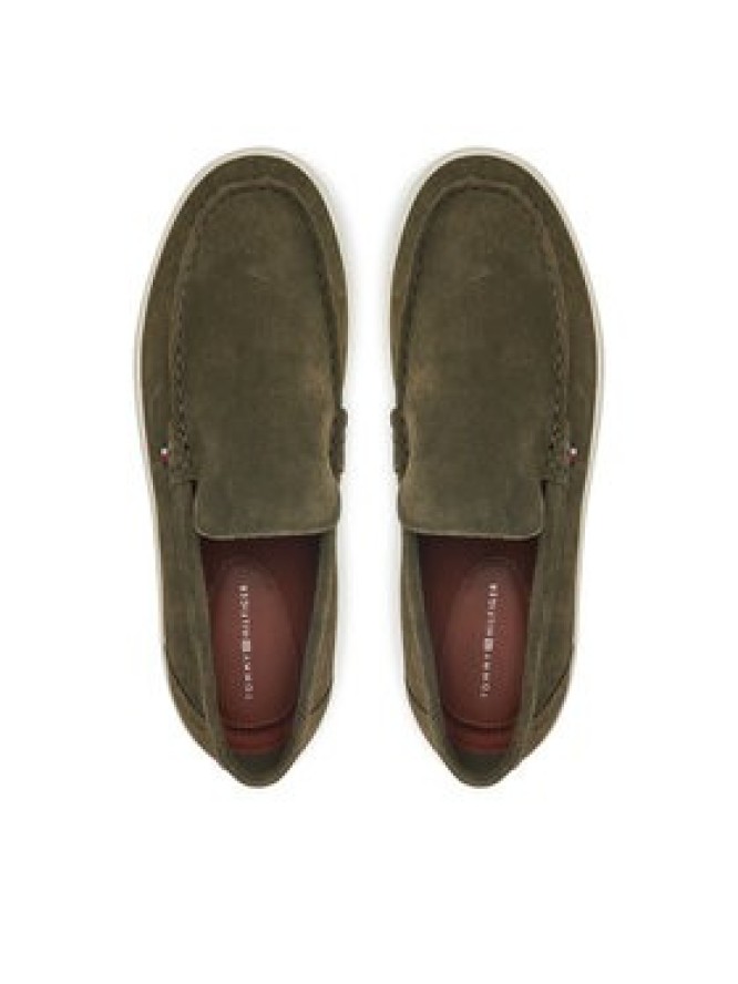 Tommy Hilfiger Mokasyny FM0FM05354 Zielony