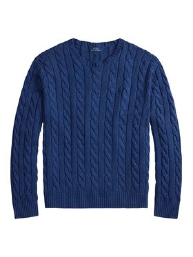 Polo Ralph Lauren Sweter 710775885532 Granatowy Regular Fit