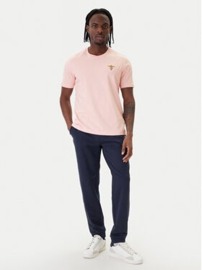 Aeronautica Militare T-Shirt 261TS1580UJ00372 Różowy Regular Fit