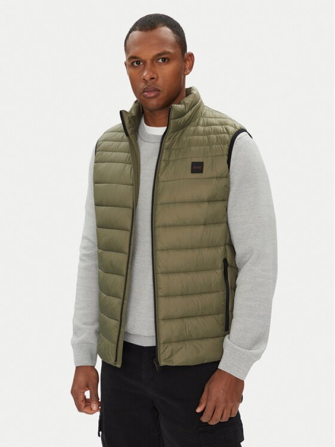 BOSS Kamizelka Odeno2 50530966 Zielony Slim Fit