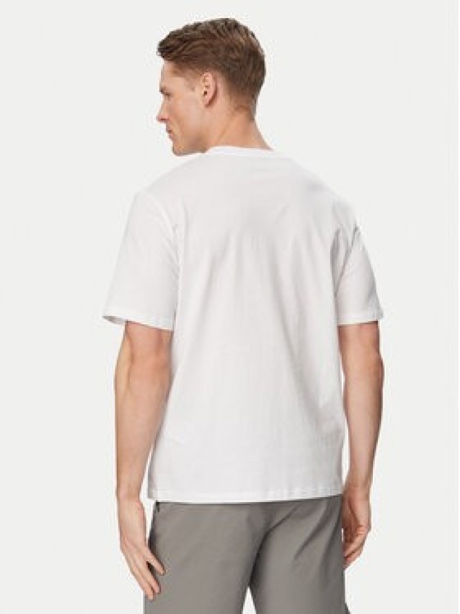 Jack & Jones T-Shirt Montauk Photo 12290890 Biały Regular Fit