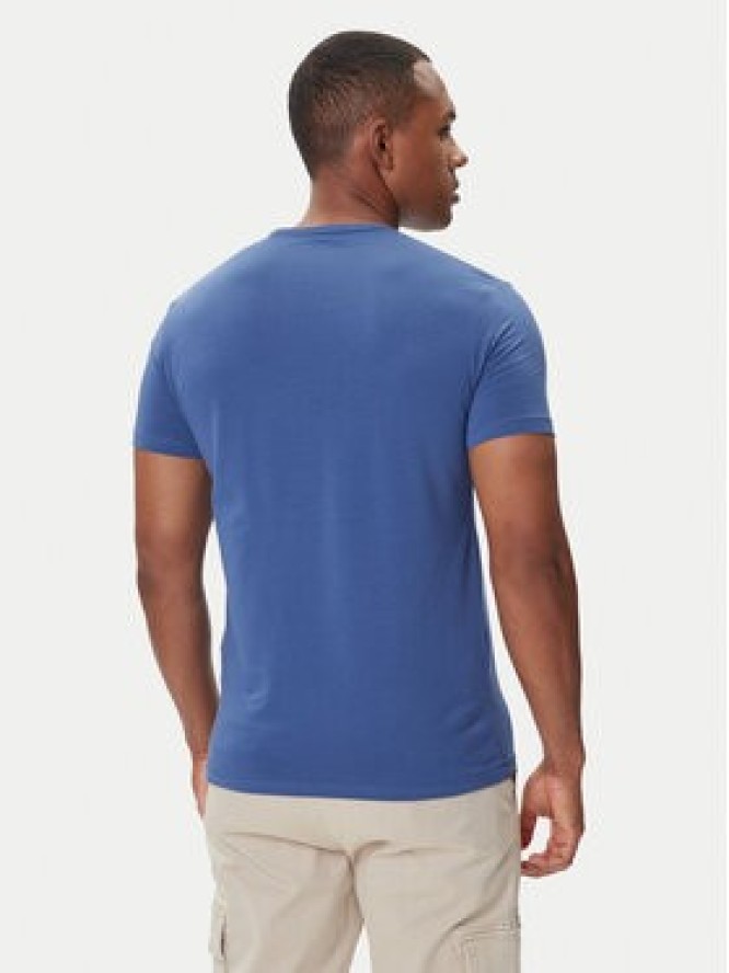 Pepe Jeans T-Shirt Original Basic 3N PM5010133 Granatowy Regular Fit