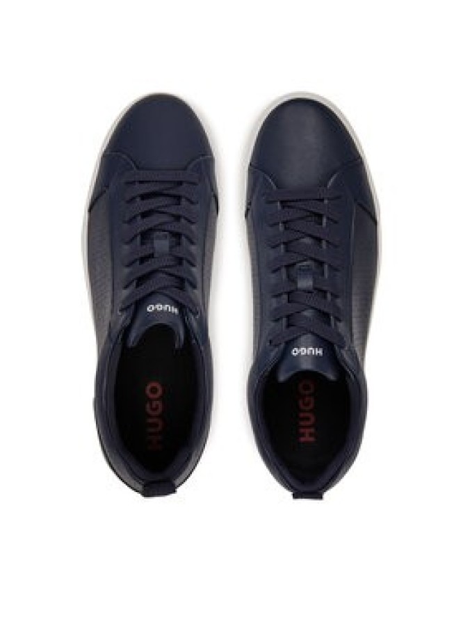 HUGO Sneakersy Morien Tenn 50541696 Granatowy