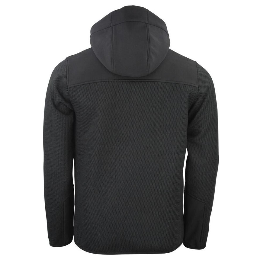 Polar z odpinanym kapturem z wstawkami z softshellu Peak Mountain Carhood