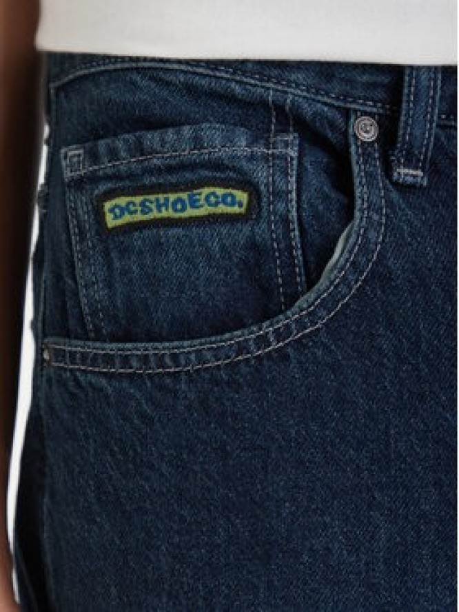 DC Shoes Szorty jeansowe Worker EDYDP03433 Granatowy Baggy Fit