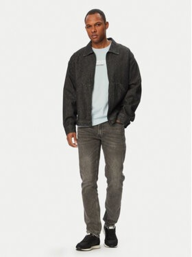 Calvin Klein Jeans Jeansy LV04RG709G Szary ciemny Slim Fit