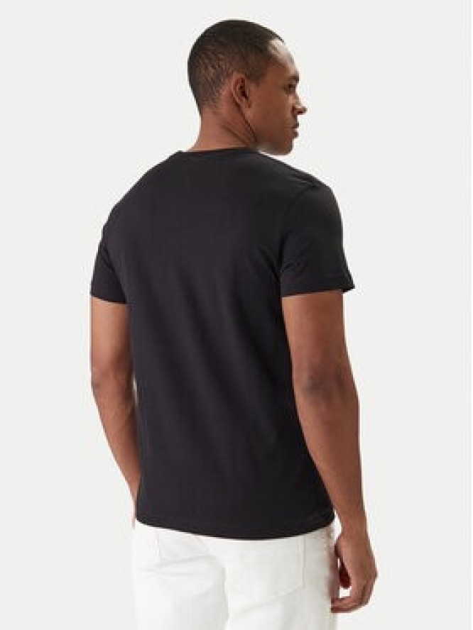 Versace Jeans Couture T-Shirt 80GAHE02 CJ00E Czarny Regular Fit