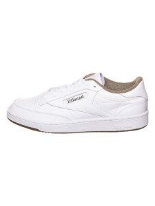 Reebok Skórzane sneakersy "Club C 85" w kolorze białym rozmiar: 40,5