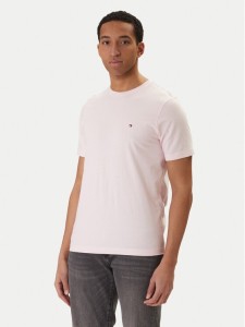 Tommy Hilfiger T-Shirt Ess Seasonal MW0MW39995 Różowy Regular Fit