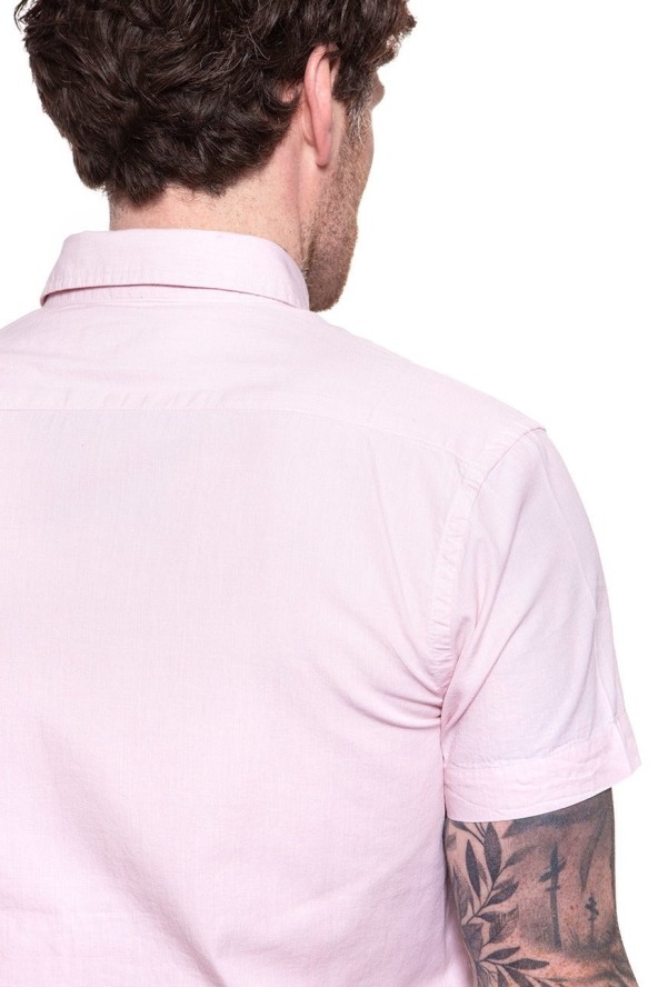 KOSZULA WRANGLER SS 1PKT BUTTON DOWN CAMEO PINK W5944OSY2 112129759