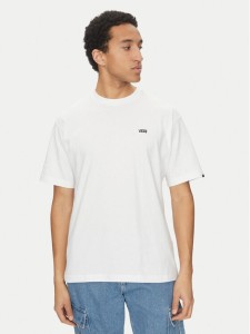 Vans T-Shirt Left Chest II VN000P1P Biały Loose Fit