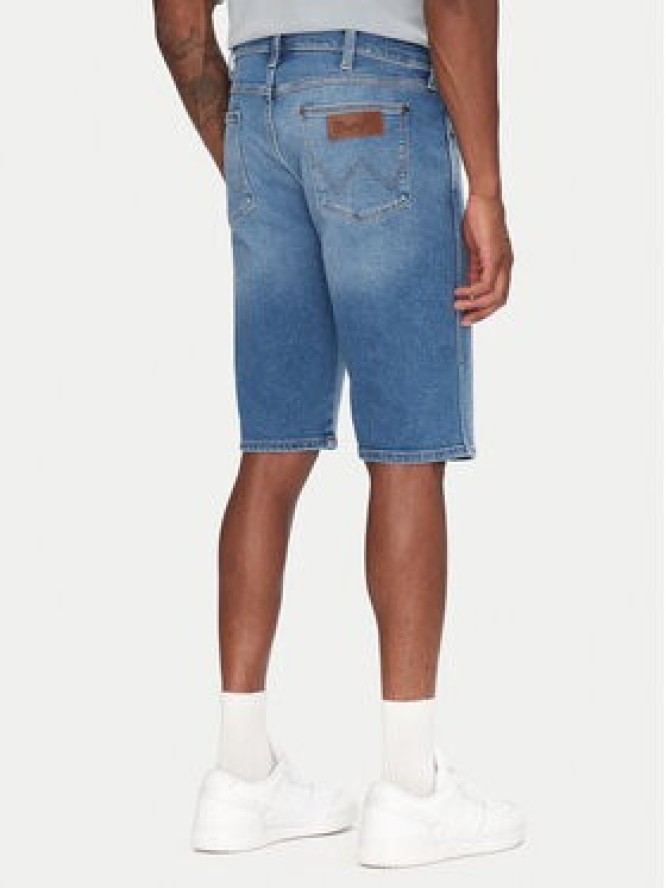Wrangler Szorty jeansowe Colton 112362488 Niebieski Regular Fit