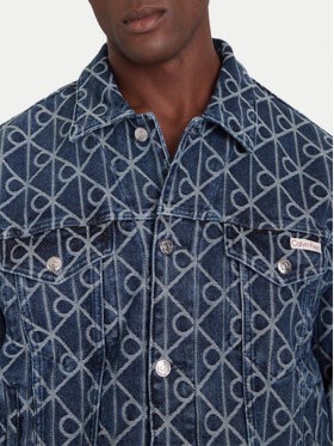 Calvin Klein Jeans Kurtka jeansowa LV04RD767G Niebieski Regular Fit