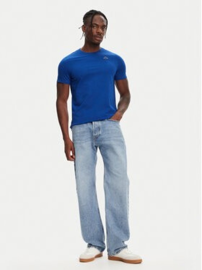 Robe di Kappa T-Shirt Luc 611187W Niebieski Regular Fit