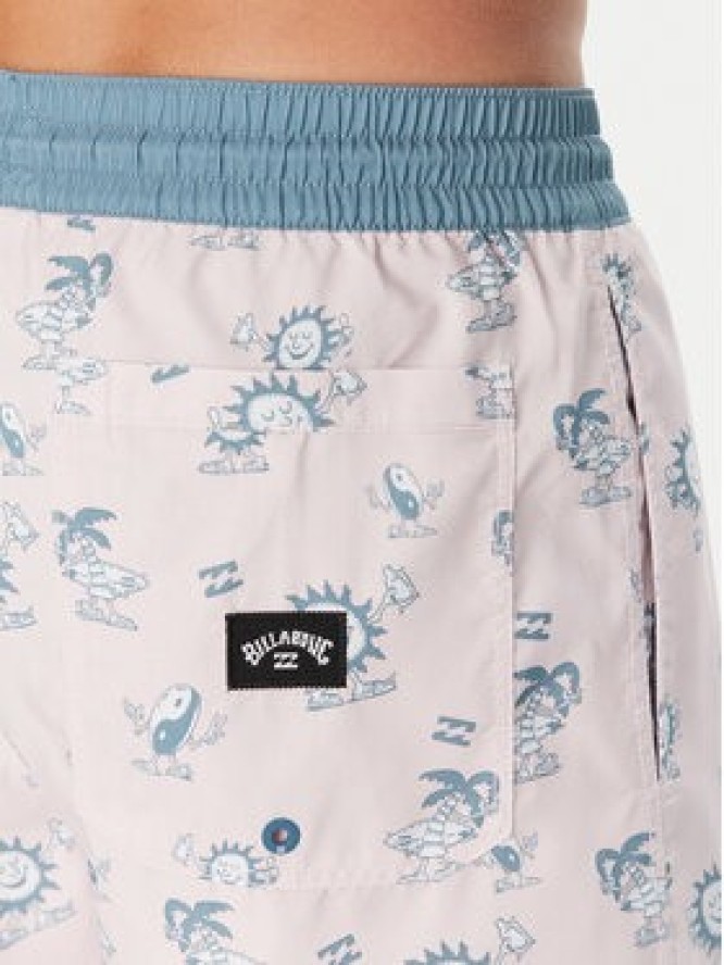 Billabong Szorty kąpielowe Vacay Lb EBYJV00144 Różowy Regular Fit