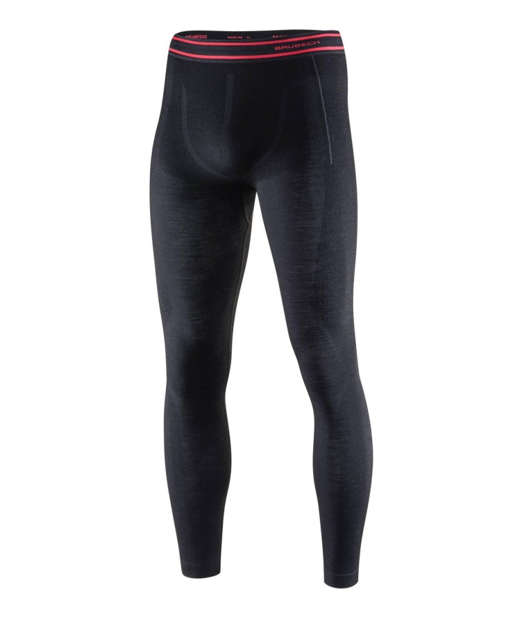 Legginsy wełniane z długą nogawką męskie Brubeck ACTIVE WOOL