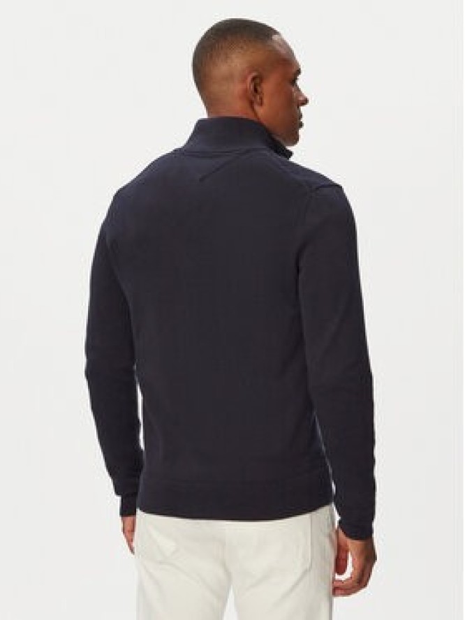 Tommy Hilfiger Kardigan MW0MW36517 Granatowy Regular Fit