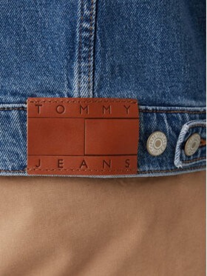 Tommy Jeans Kurtka jeansowa DM0DM22635 Niebieski Regular Fit