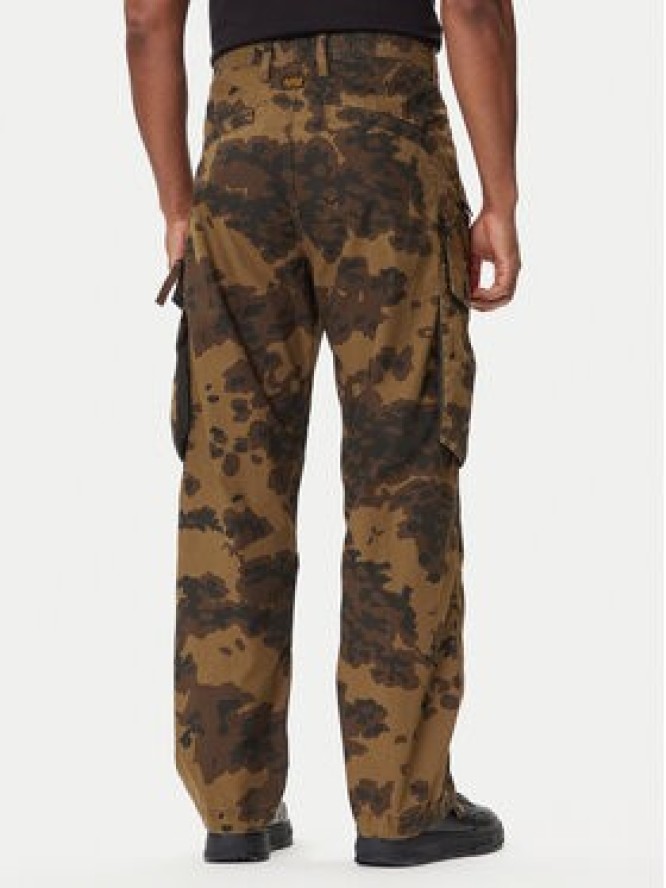 G-Star Raw Spodnie materiałowe R-3N D25224-D553 Zielony Straight Fit