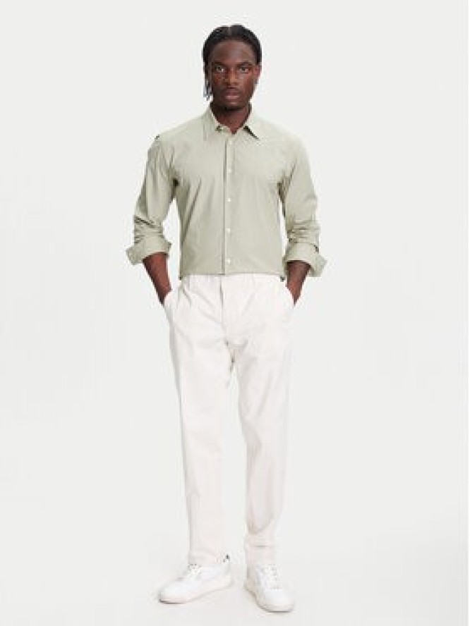 BOSS Koszula Relegant 50518304 Zielony Regular Fit