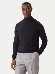 KARL LAGERFELD Golf 655002 554399 Granatowy Slim Fit