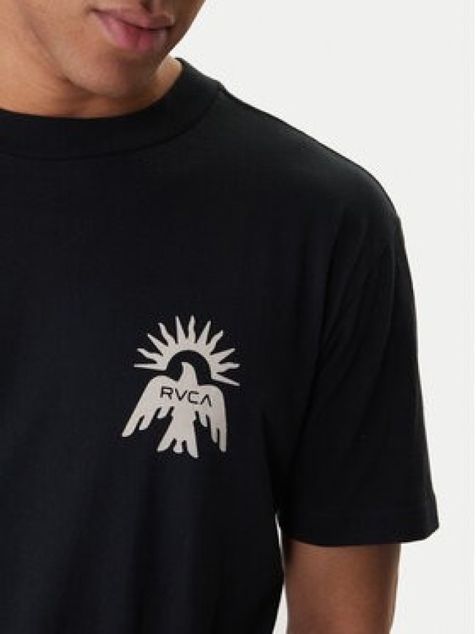RVCA T-Shirt Las Cruces EVYZT00279 Czarny Regular Fit