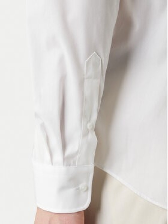 Tommy Hilfiger Koszula MW0MW43122 Biały Slim Fit