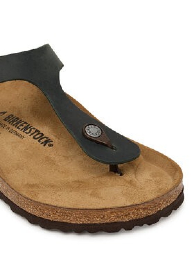 Birkenstock Japonki Gizeh 1032738 Zielony ciemny