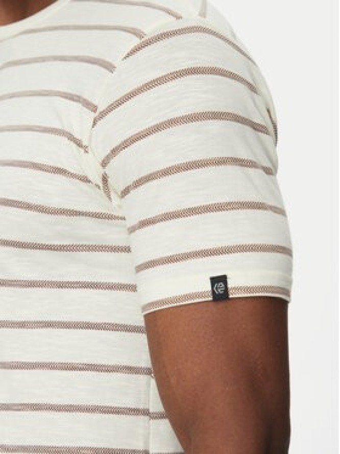 INDICODE T-Shirt Inrima 41-168 Écru Regular Fit