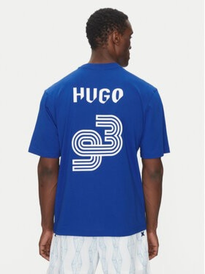 HUGO T-Shirt Nebulop 50541252 Niebieski Regular Fit