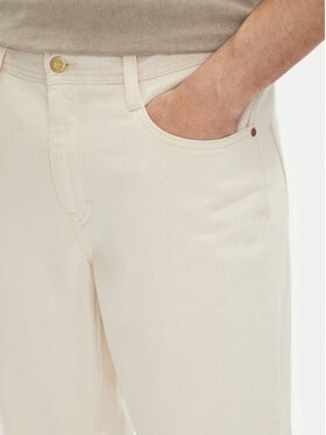 Mustang Jeansy Denver 1016435 Écru Tapered Fit