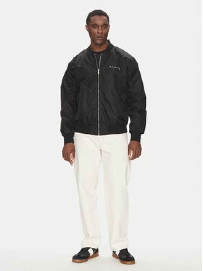 Richmond X Kurtka bomber UMP25070GB Czarny Regular Fit