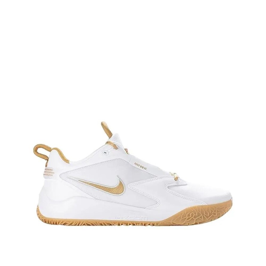 Buty do siatkówki Nike Air Zoom Hyperace 3 Białe/Złote