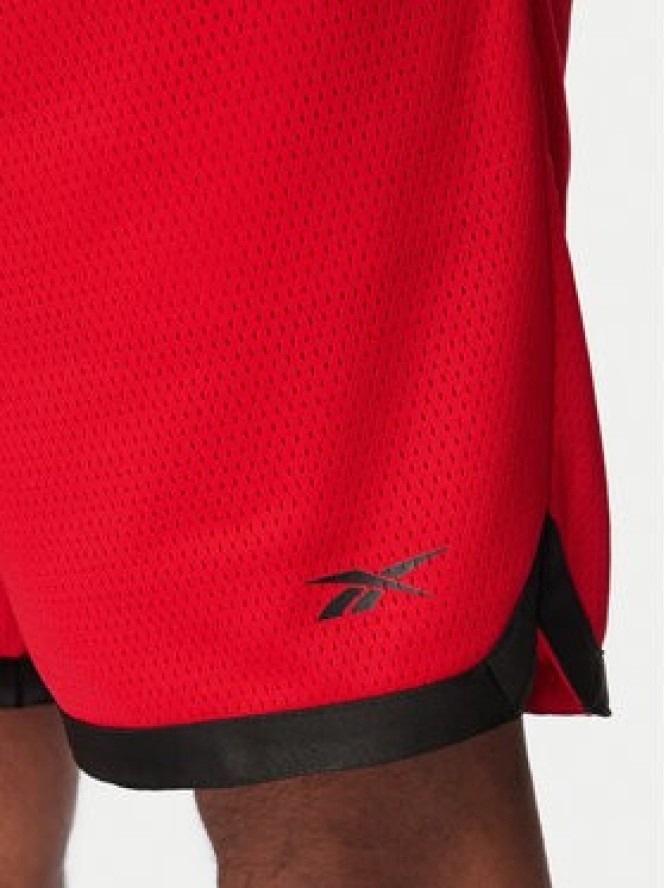 Reebok Szorty sportowe Bartosz RK25881CCM Czerwony Regular Fit