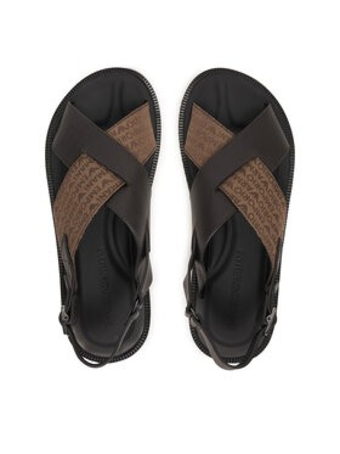 Emporio Armani Sandały EM004323 AF25617 M6354 Brązowy