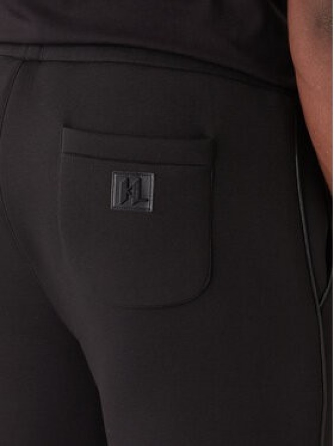 KARL LAGERFELD Spodnie dresowe 705040 554907 Czarny Regular Fit